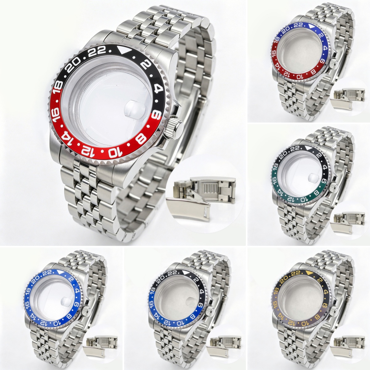 Seiko Watch 5 Sports - 200M 다이빙 케이스 40mm NH35 NH36