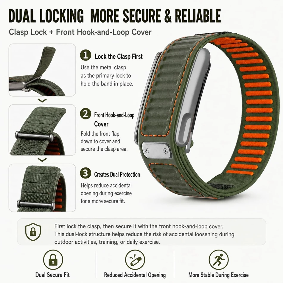 나일론 실리콘 루프 시계줄 (Whoop 5.0 MG 트 - Sport Loop Velcro 리뷰 및 가격