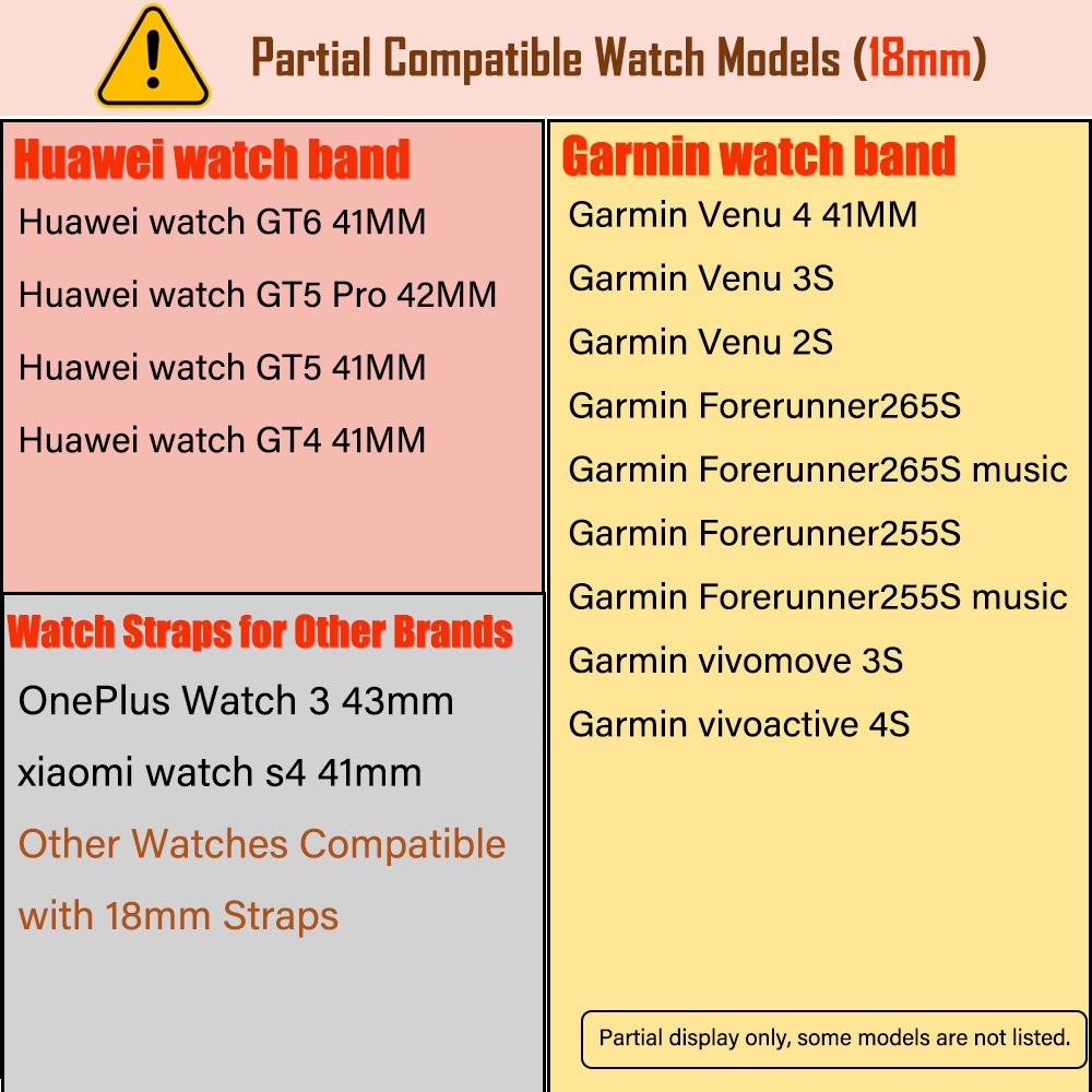 Garmin Venu 4 41mm 패션 다용도 교체 스 - Leather Strap Quick Release 리뷰 및 가격