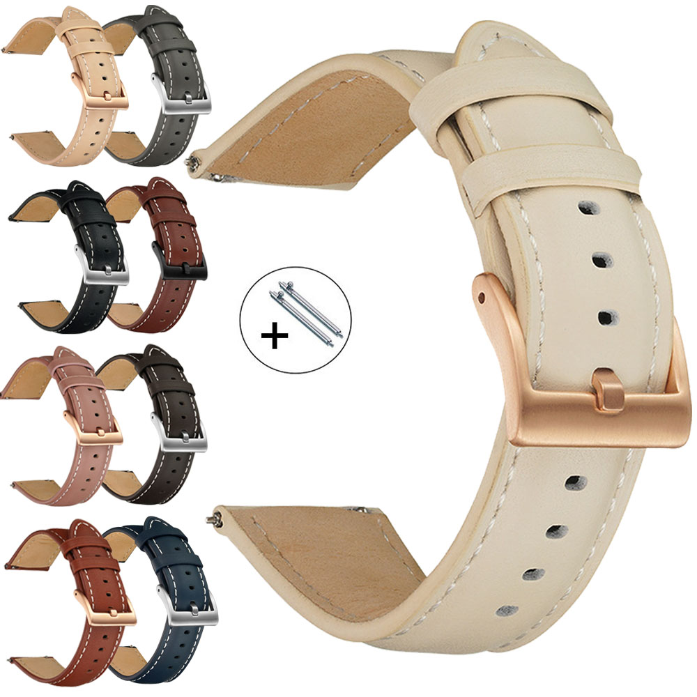 14mm 16mm 18mm 20mm 22mm 천연 가죽 - Suede Strap Watch 리뷰 및 가격