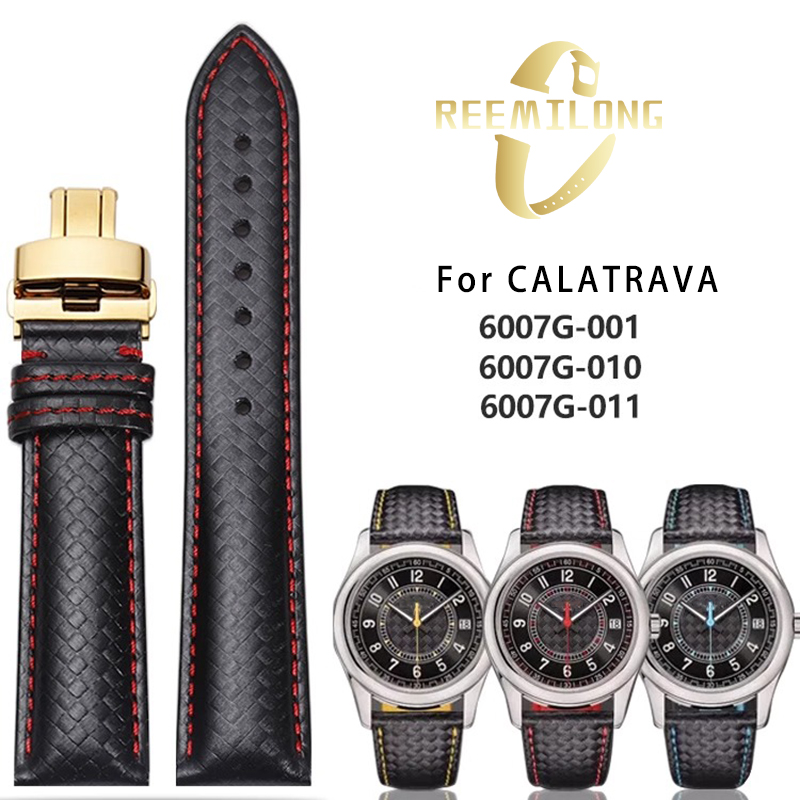 남성용 탄소 섬유 라인 소가죽 시계 스트랩, 파텍 필립 - Patek Philippe Watch Calatrava 리뷰 및 가격