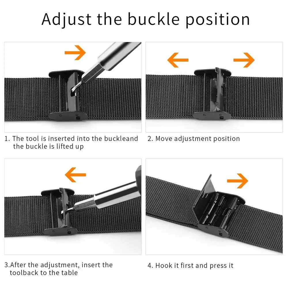 Fitbit Versa 4/Versa 3/Sense/S - Mesh Strap Metal 리뷰 및 가격