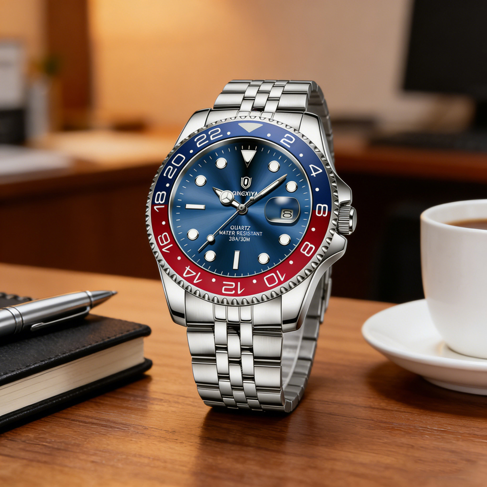 QINGXIYA 브랜드 새 비즈니스 스테인레스 스틸 시 - Rolex Watch Datejust 리뷰 및 가격