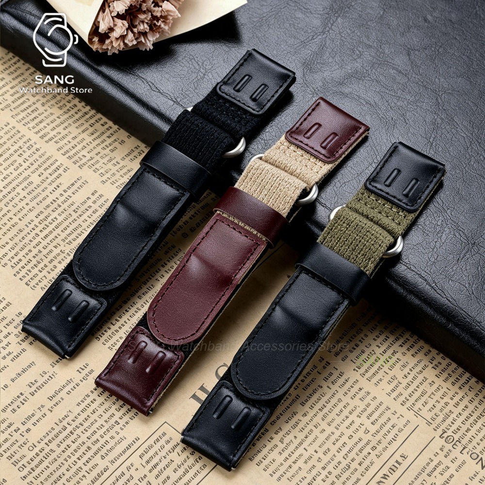 19mm 20mm 22mm 퀵 릴리스 나일론 시계줄 빈 - Tropic Strap Vintage 리뷰 및 가격