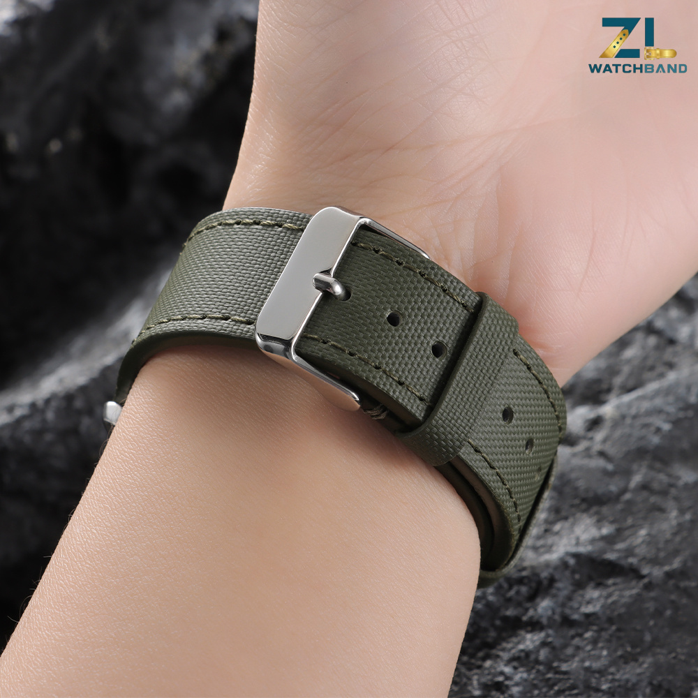 20mm 22mm 나일론 시계줄 퀵 릴리스 세일클로스  - Suede Strap Watch 리뷰 및 가격