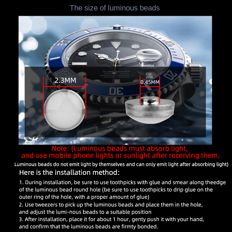 롤렉스 Submariner 빛나는 구슬 녹색 검은 물  - Rolex Watch Daytona 리뷰 및 가격
